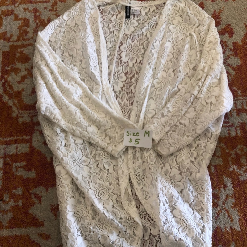 Lace cardigan